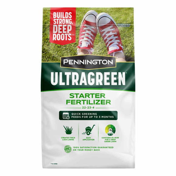 Pennington Ultragreen Lawn Starter Fertilizer, 22-23-4, 14 Lbs