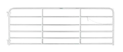 Tarter Galvanized 6 Bar Tube Gate