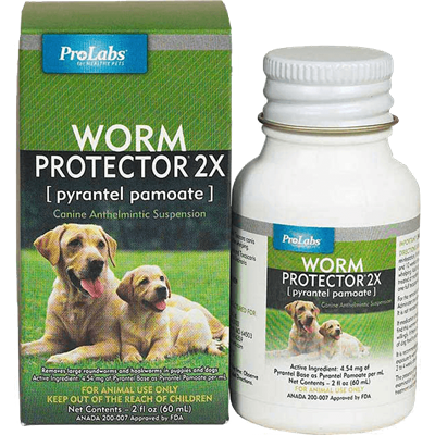 ProLabs Worm Protector 2X for Dogs (2 oz)