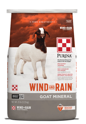 Purina® Wind and Rain® Goat Mineral