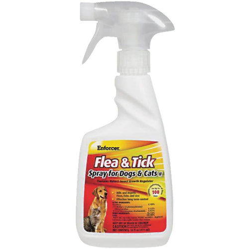 Enforcer 100-Day 16 Oz. Flea & Tick Control Spray For Cats & Dogs