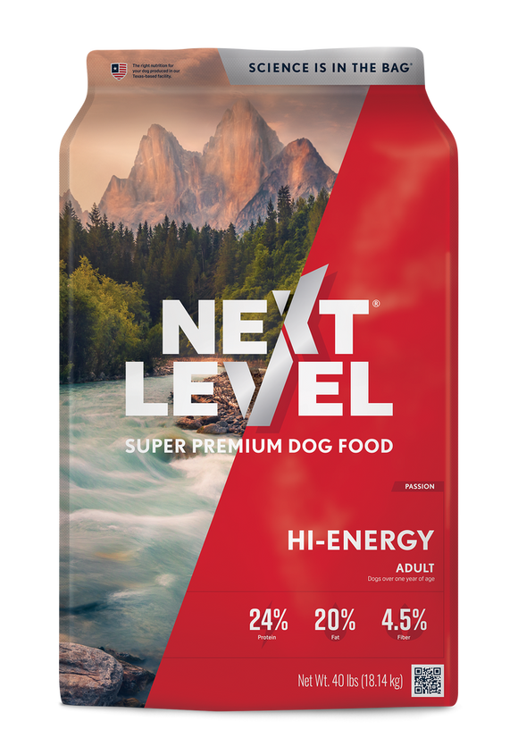 Next Level Super Premium Dog Food Hi-Energy