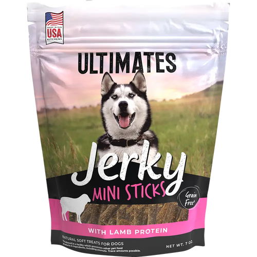 Ultimates Jerky Lamb Mini Sticks (7 Oz)